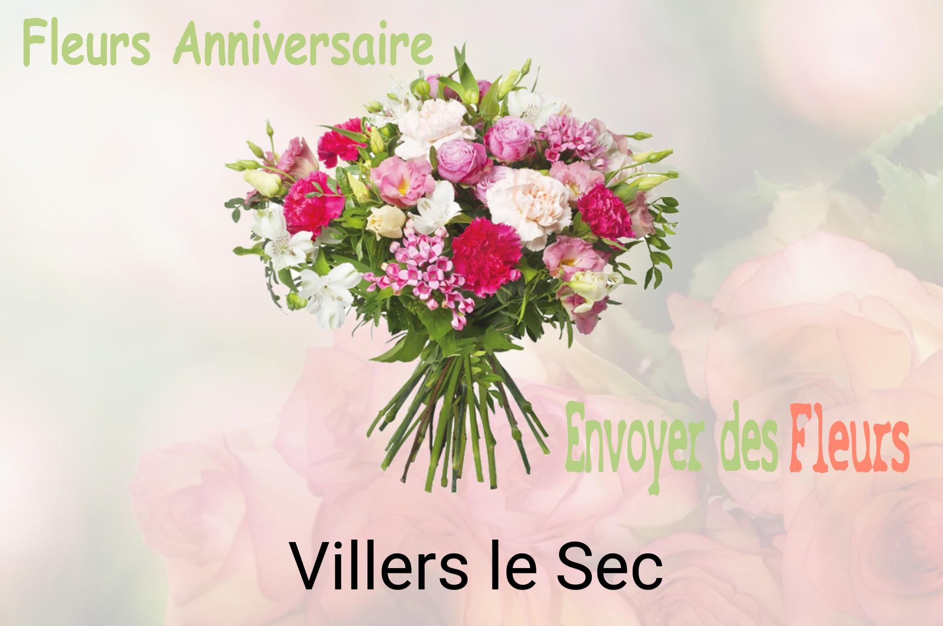 Bouquet de fleurs d’anniversaire livré à Villers-le-Sec
