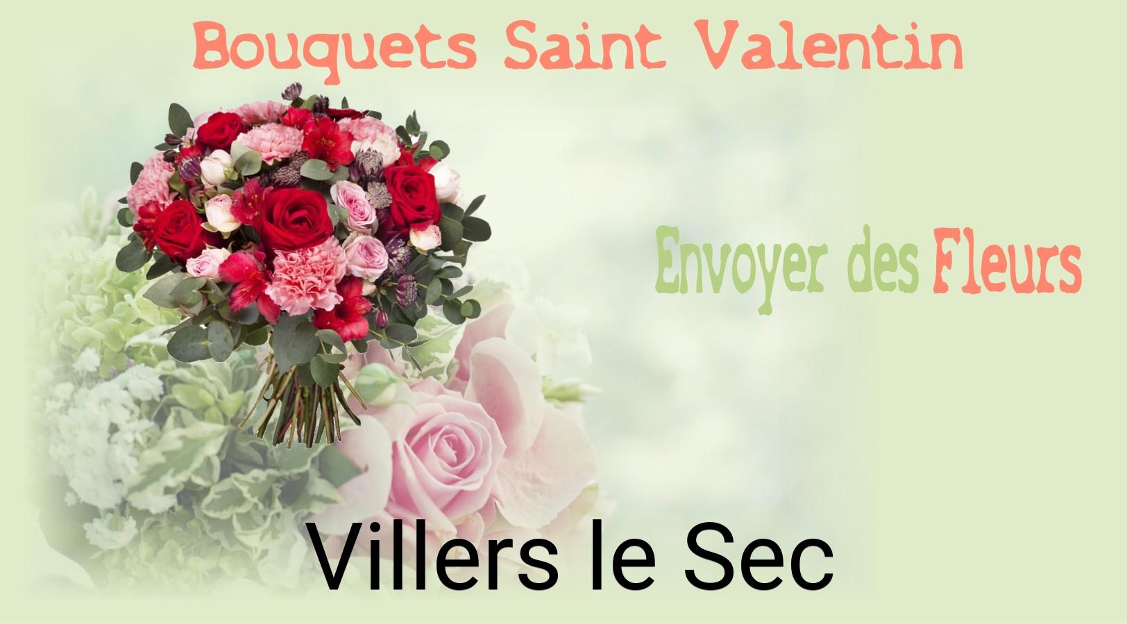 Roses de Saint-Valentin livrées à Villers-le-Sec